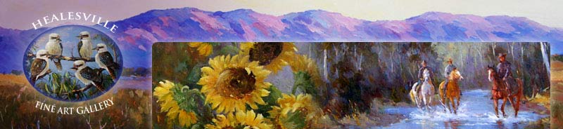 Healesville Fine Art Gallery Banner Healesville Fine Art Gallery Banner